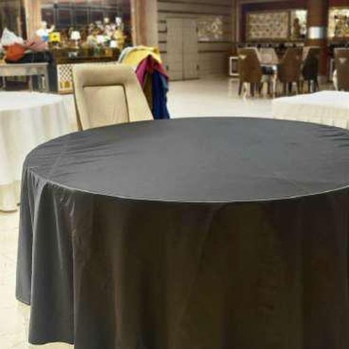 Black Table Underlay