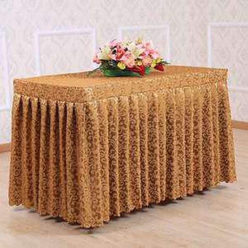 Brown Table Frill