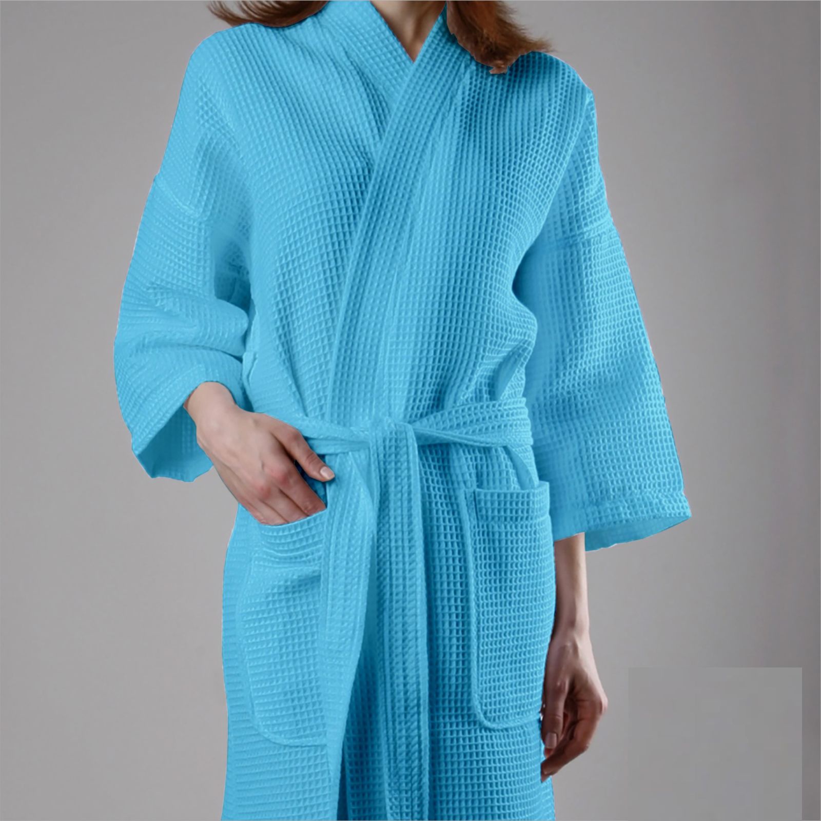 Ladies Blue Bathrobe