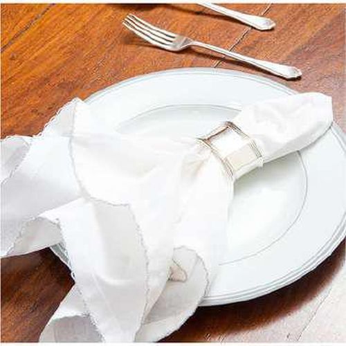 White Table Napkin