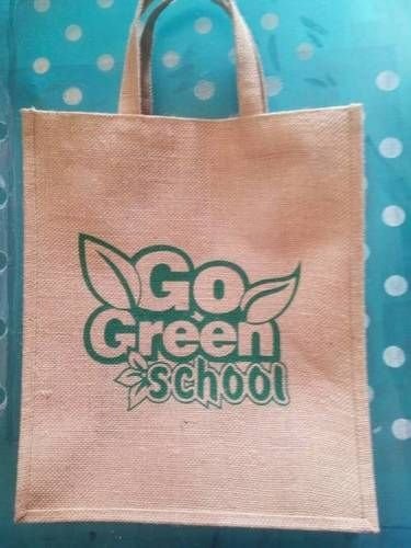 Go Green School Jute Carry Bag