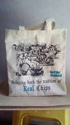 Traditional Chips Artwork Canvas Bag