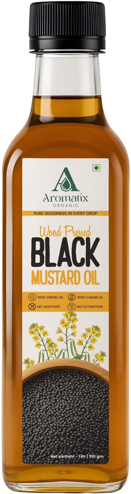 Wood Pressed Black Mustard Oil