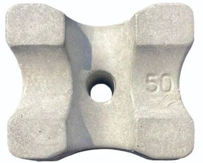 Square RCC Cover Block