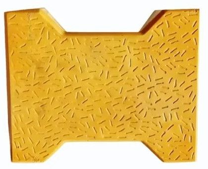 80 Mm Yellow Concrete I Shape Paver Block
