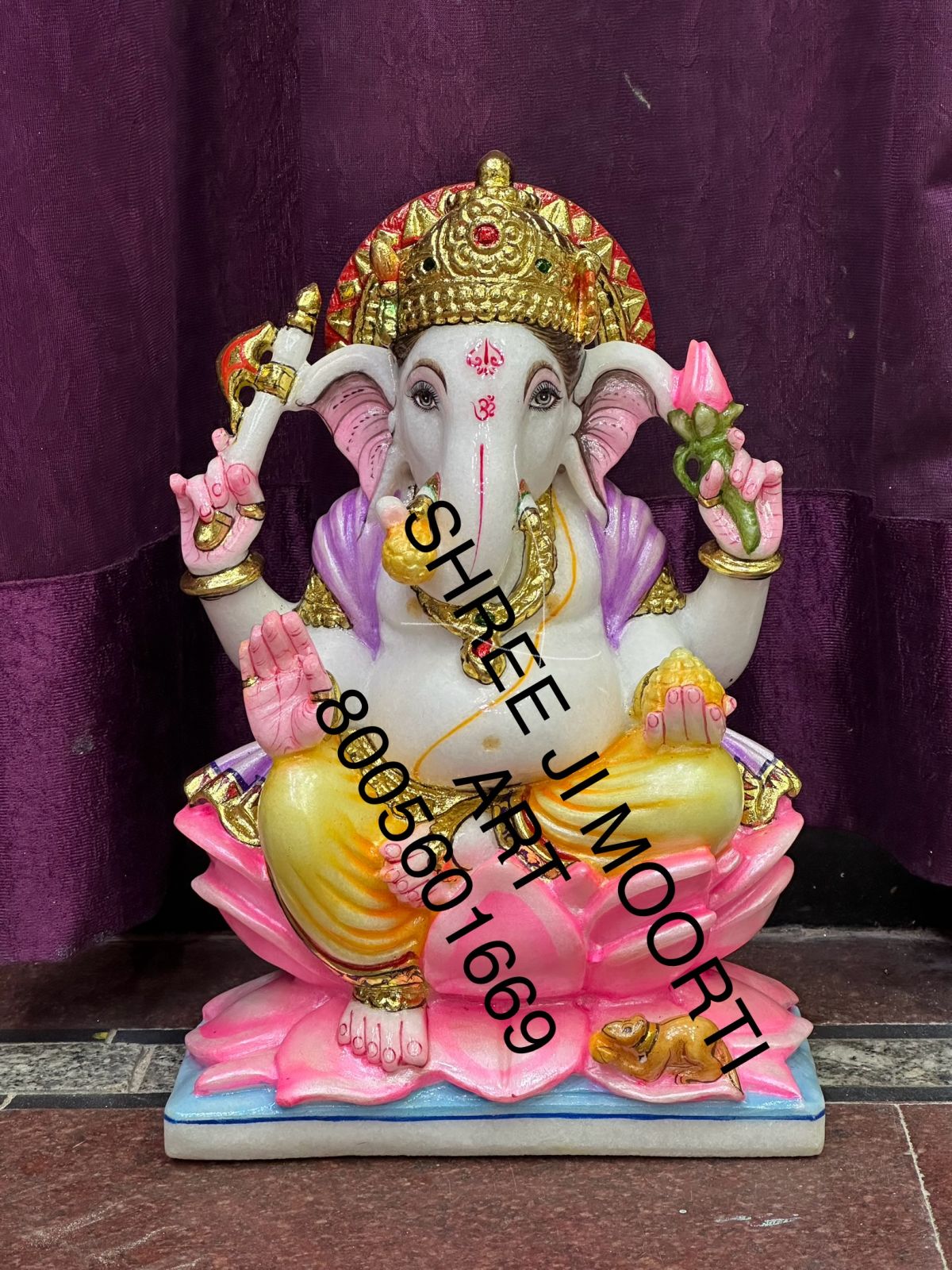 Lord Ganesh Ji Marble Statue