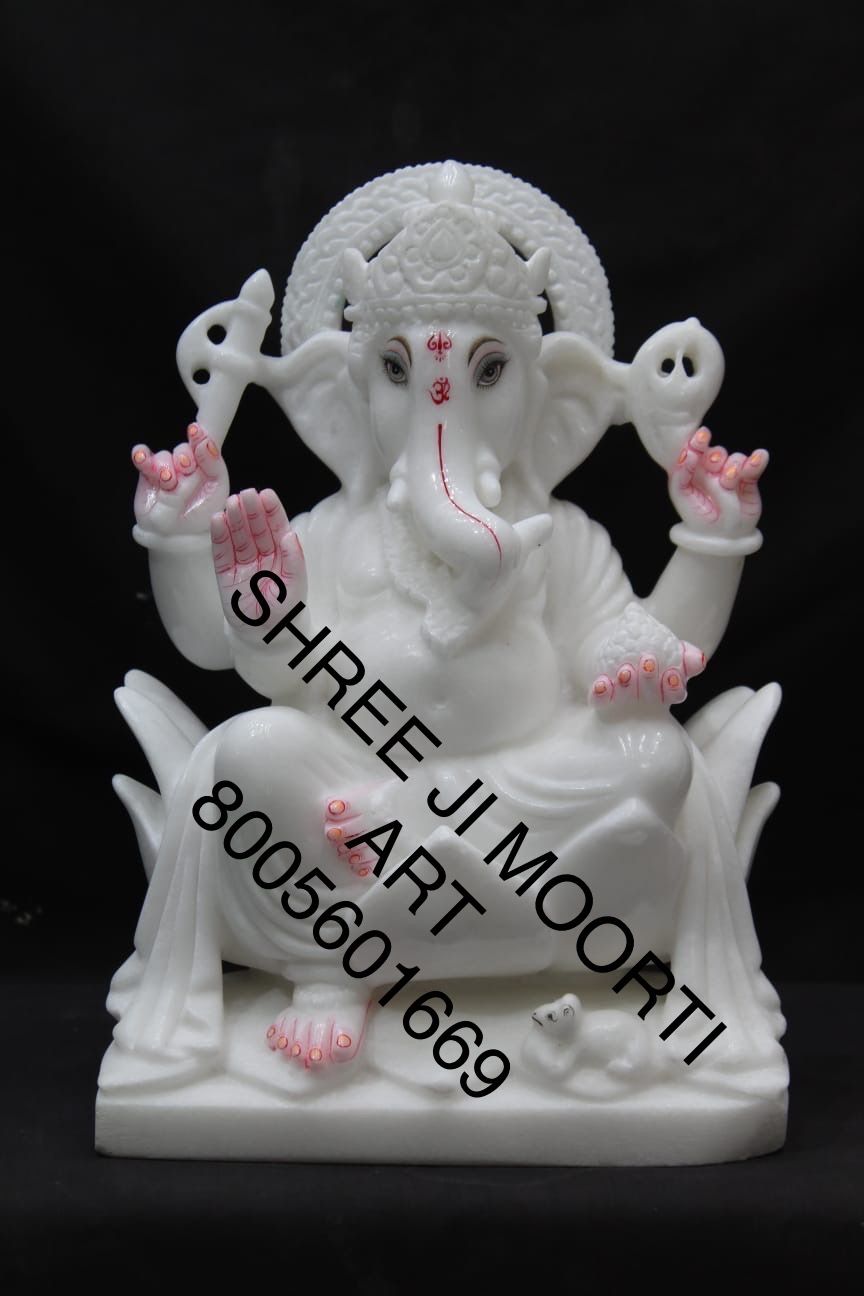 Mini Marble Ganesh Statue