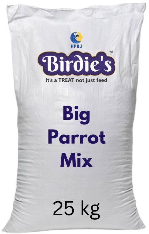 25 Kg  Birdie\'S Big Parrot Mix Bird Food