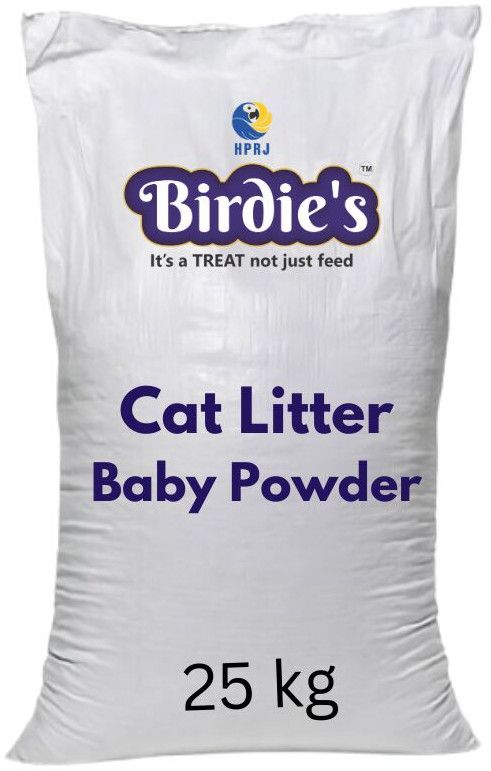 25kg Birdie'S Baby Powder Cat Litter