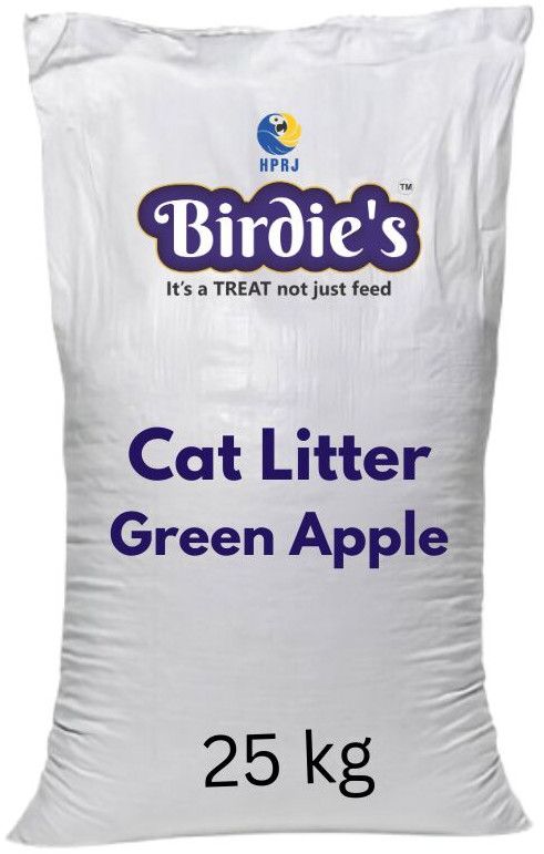 25kg Birdie'S Green Apple Cat Litter