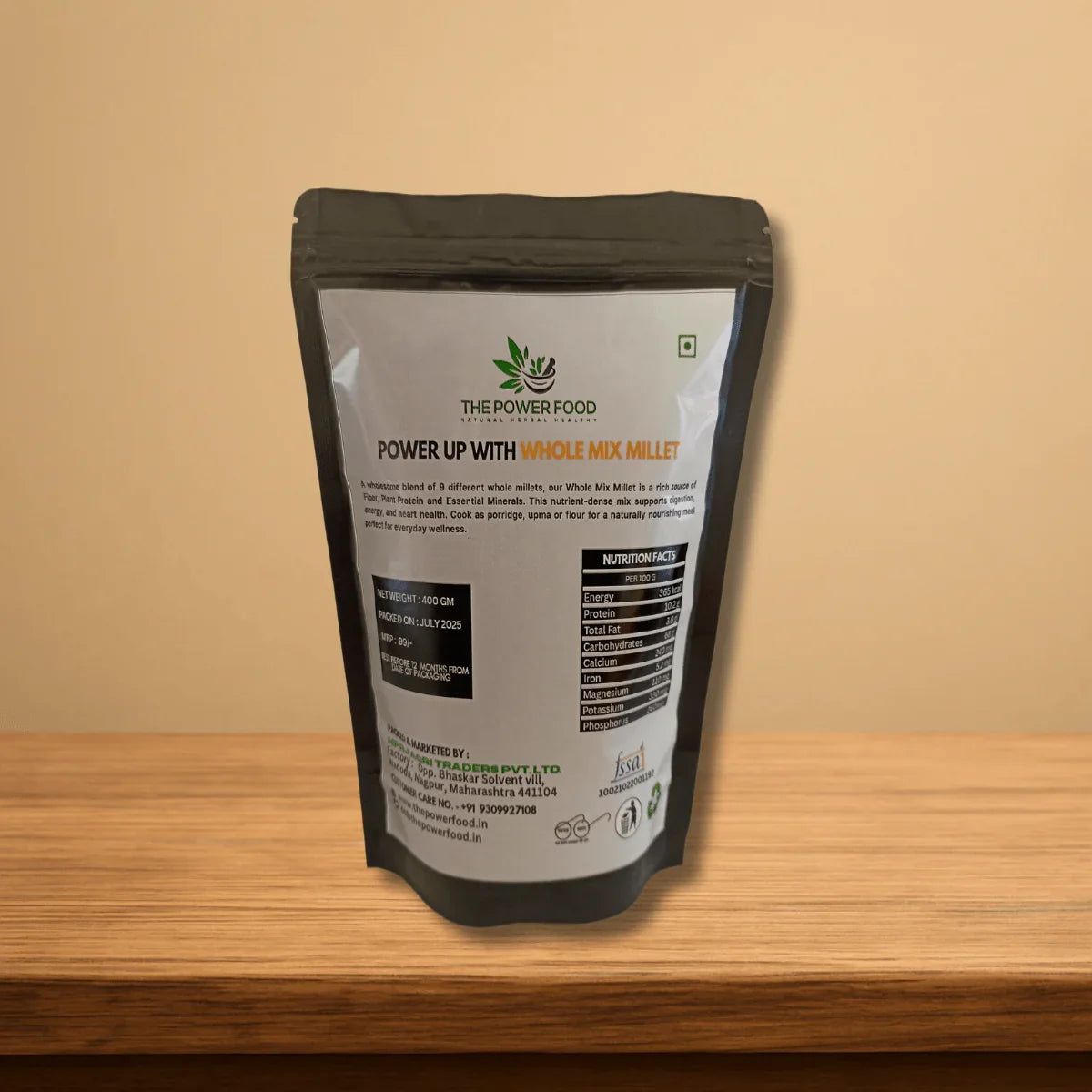 400g Natural Whole Mixed Millet Seeds