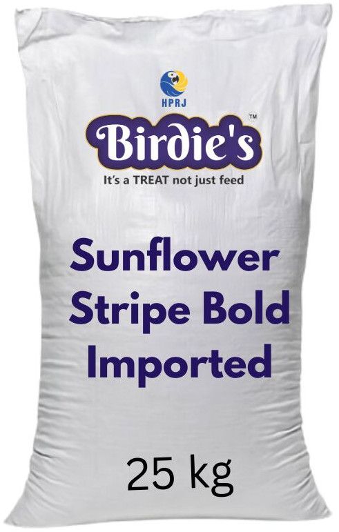 25kg Birdie\'S Sunflower Stripe Imported Seeds