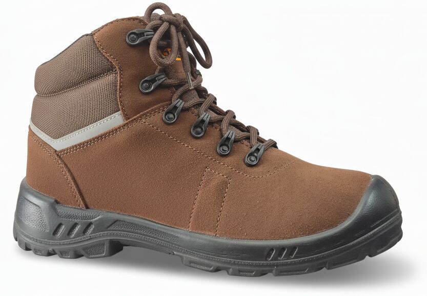 High Ankle Suede Leather Safety SHOES-A790SD
