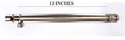 12 Inches Stainless Steel Tower Bolt