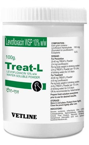 Treat L Levofloxacin Wsp 10% Water Soluble Powder