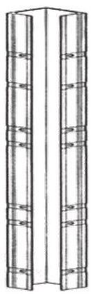 Aluminium Column Corner (Cc)