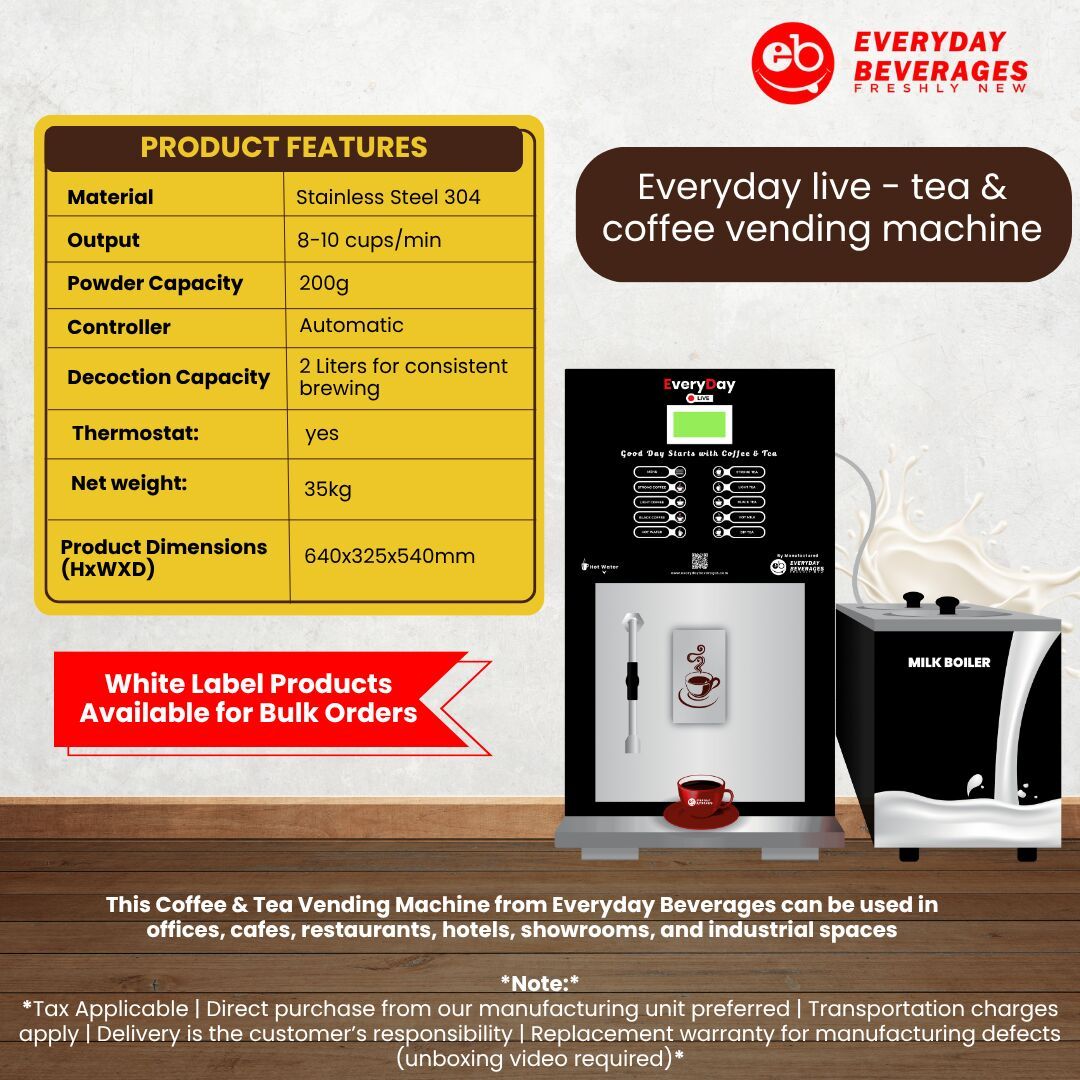 Coffee Vending Machines Rental Service