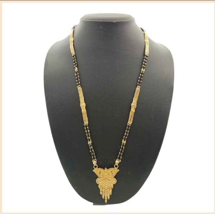 Golden Butterfly Tassel Gracewear Mangalsutra
