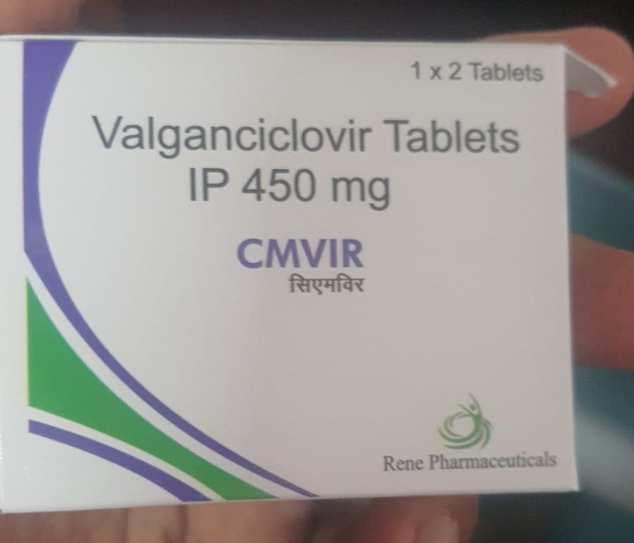 Cmvir 450mg Valganciclovir Tablet