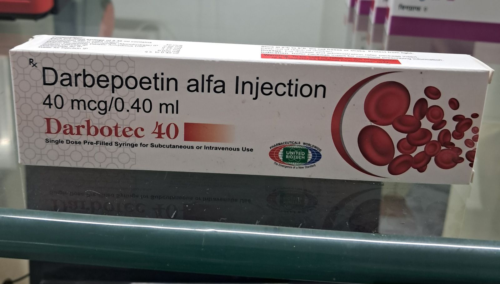 Darbotec 40mg Darbepoetin ALFA Injection