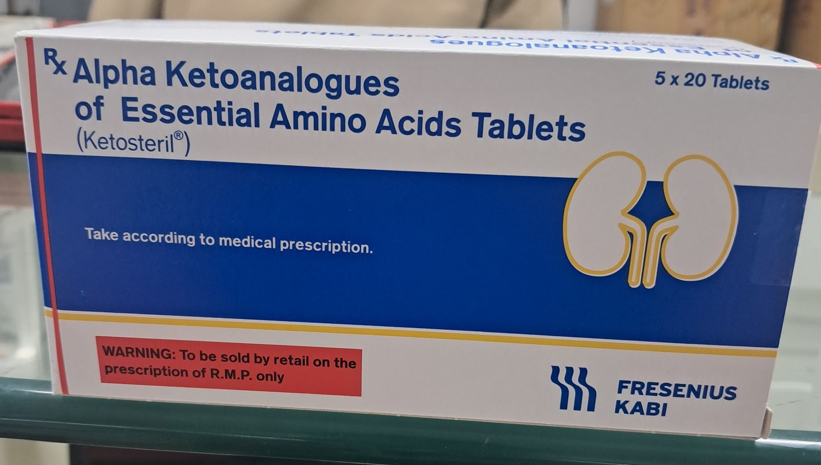 Ketosteril Alpha Ketoanalouges Tablet