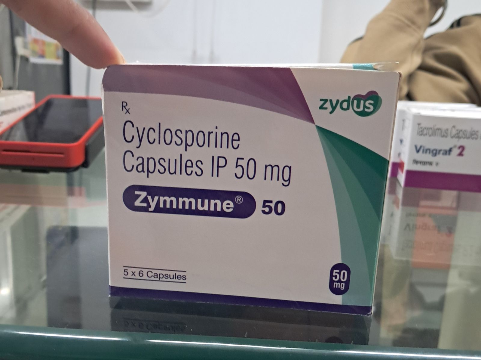 Zymmune 50mg Cyclosporine Capsule