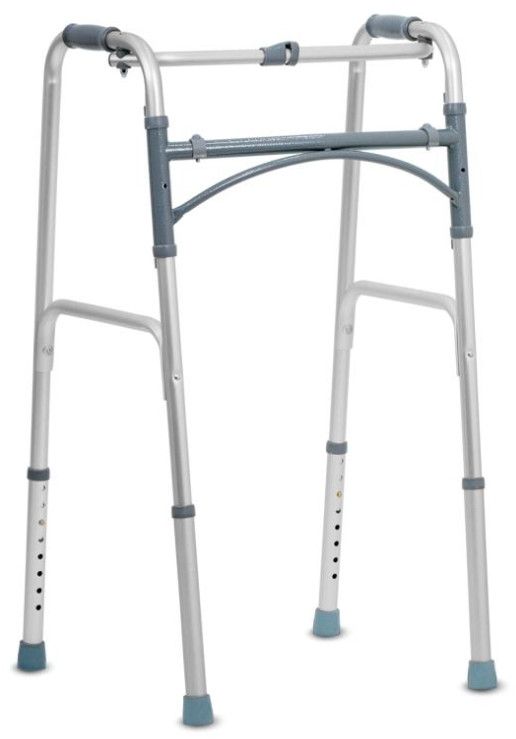 Aluminium Silver Adjustable Walker