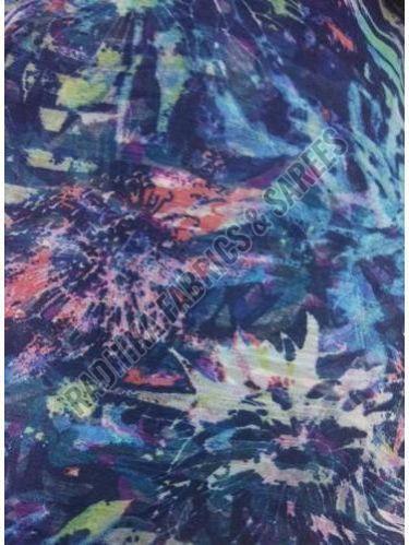 Digital Print Chiffon Fabric