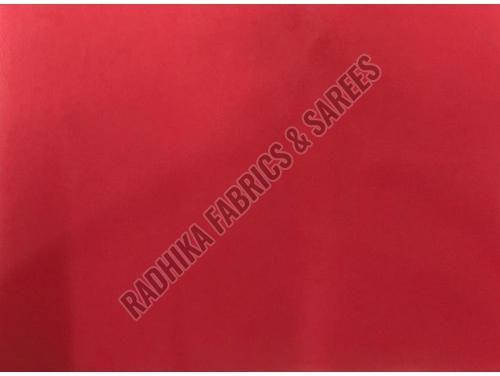 Plain Red Polyester Fabric