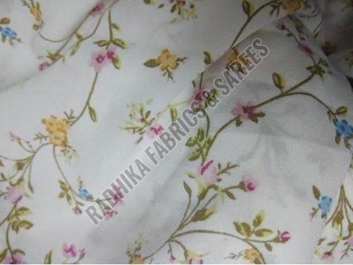Printed Crepe Fabric