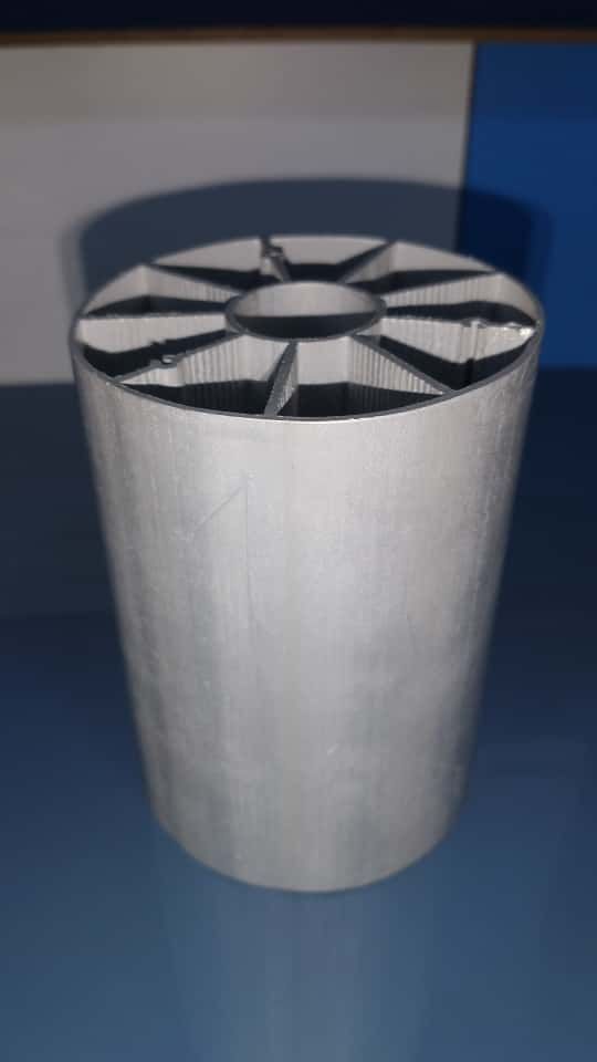 Custom L Aluminium Round Profile Premium Diy Lighting Extrusion