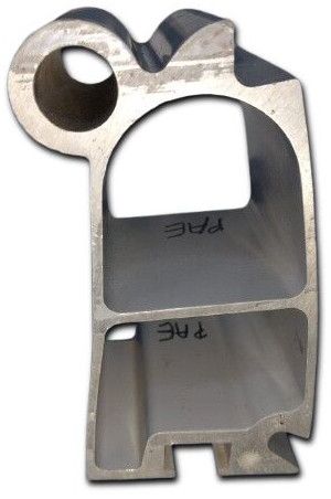 Custom Structural Aluminium Profile – Alloy 6063 | Multi-Chamber Design