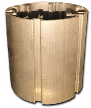 Multi-Channel Round Aluminium Profile