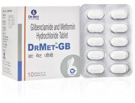 Drmet Gb Glibenclamide Metformin Hydrochloride Tablets