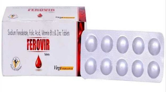 Ferovir Sodium Feredetate Folic Acid Tablets