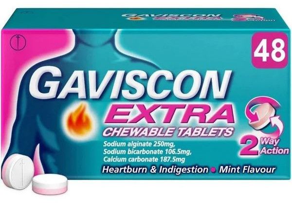 Gaviscon Extra Chewable Tablets