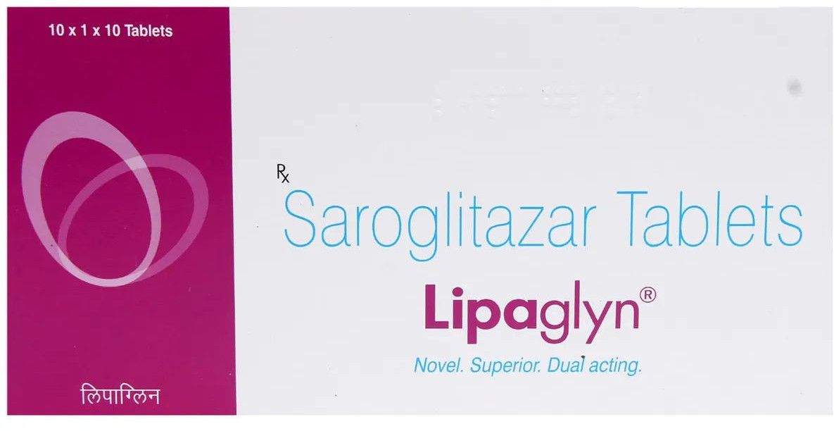 Lipaglyn Saroglitazar Tablets