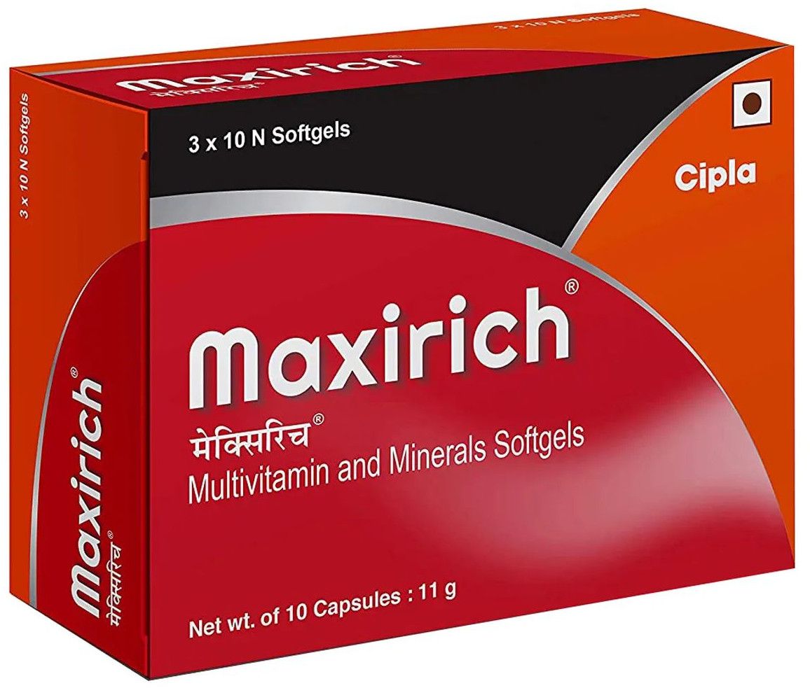 Maxirich Multivitmain Softgel Capsules