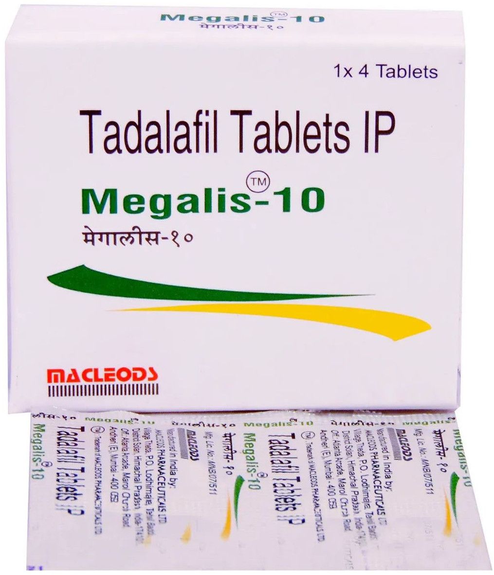 Megalis 10mg  Tadalafil Tablets