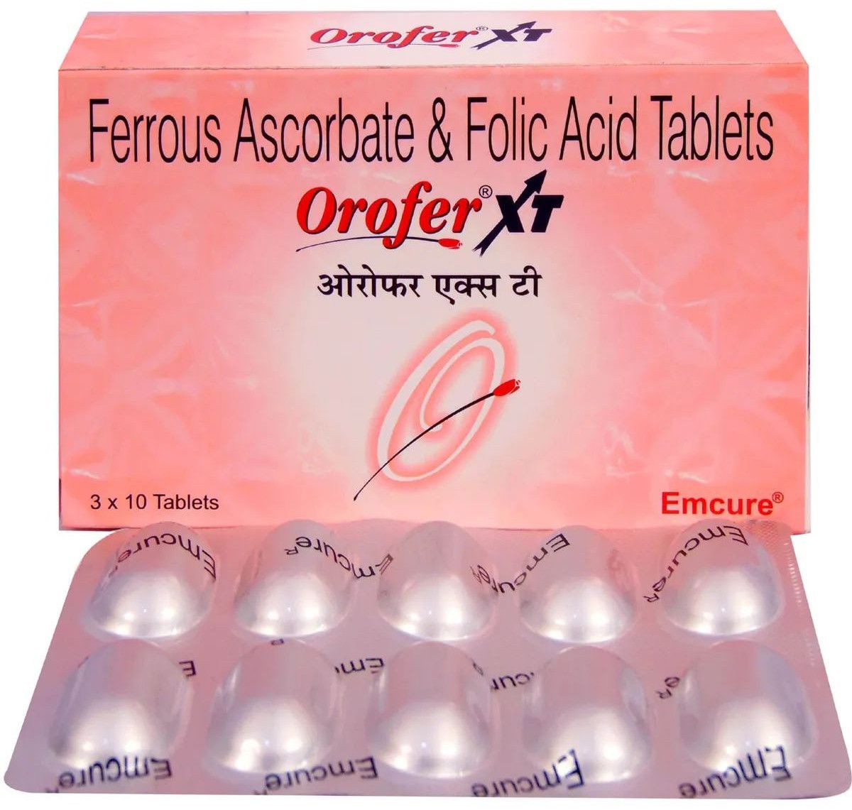 Oxofer XT Ferrous Ascorbate Folic Acid Tablets