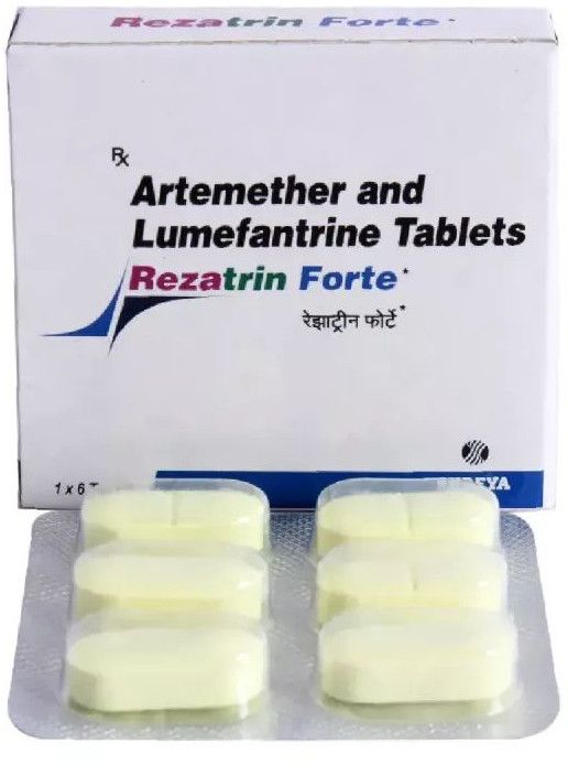 Rezatrin Forte Artemether Lumefantrine Tablets