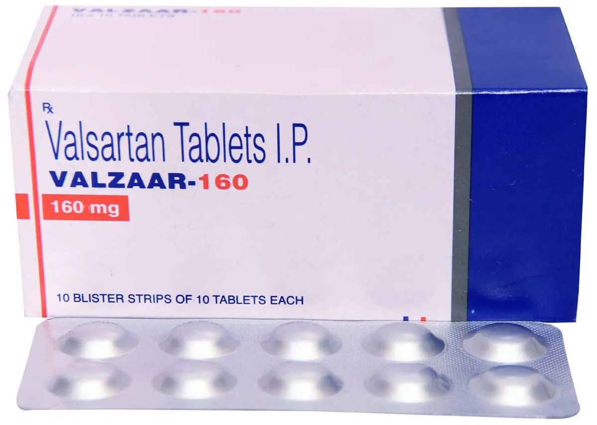 Valzaar 160mg Valsartan Tablets
