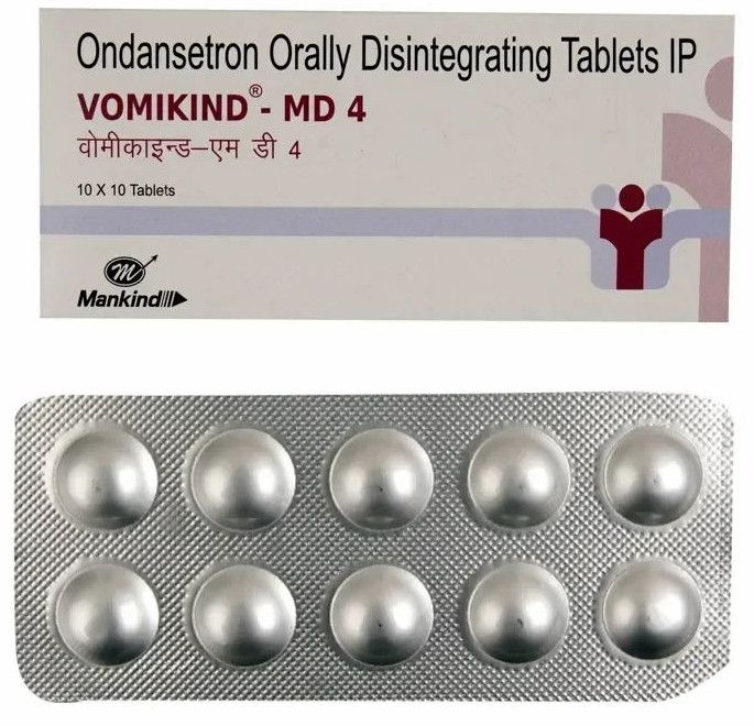 Vomikind MD 4mg Ondansetron Tablets