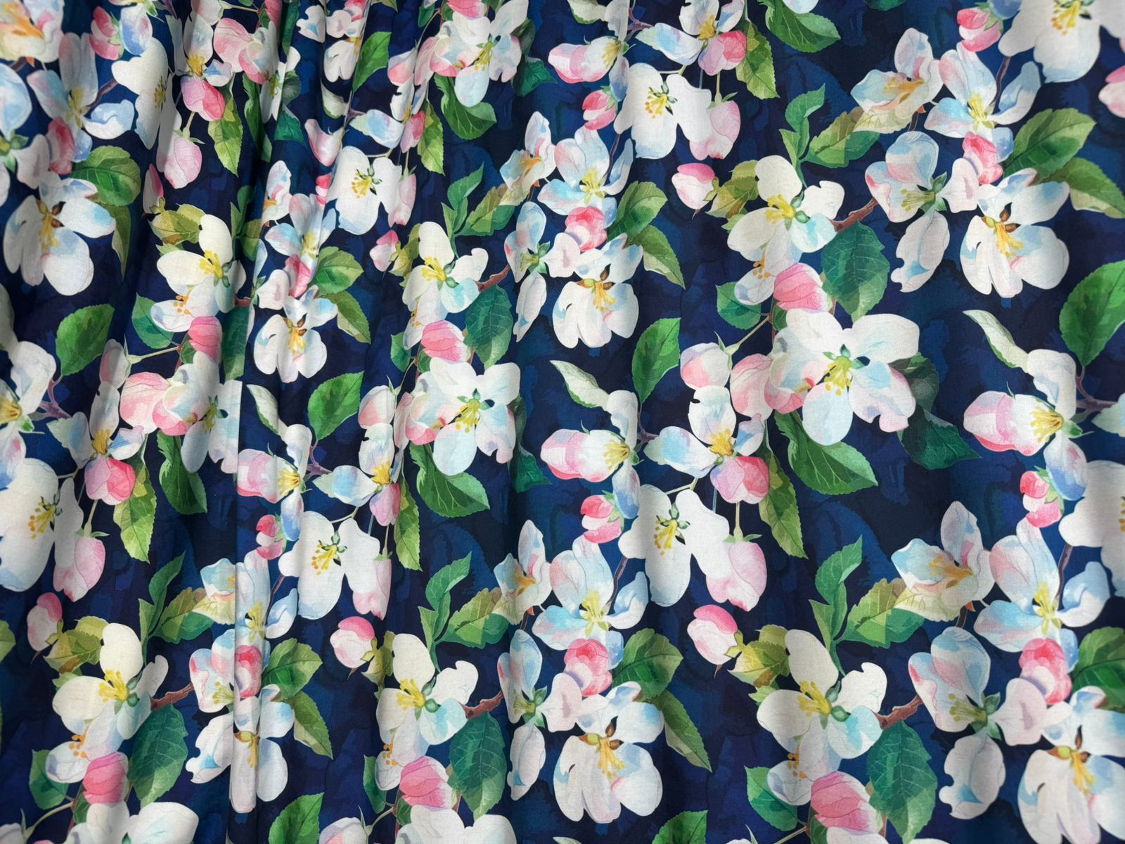 Pure Cotton Floral Digital Printed Fabric