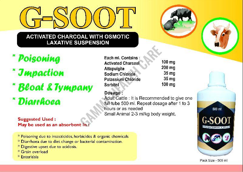 G Soot Activated Charcoal Suspension