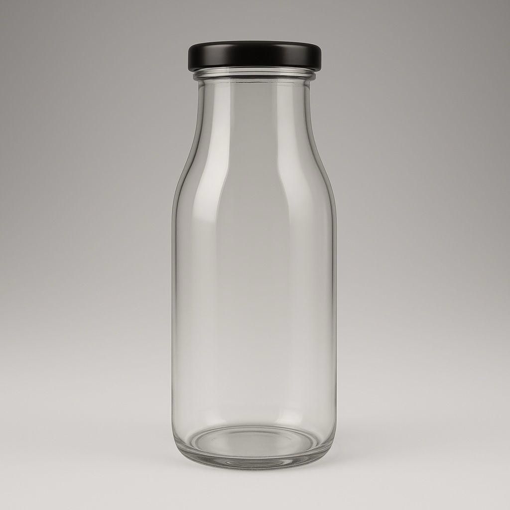 Glass Milk Bottles