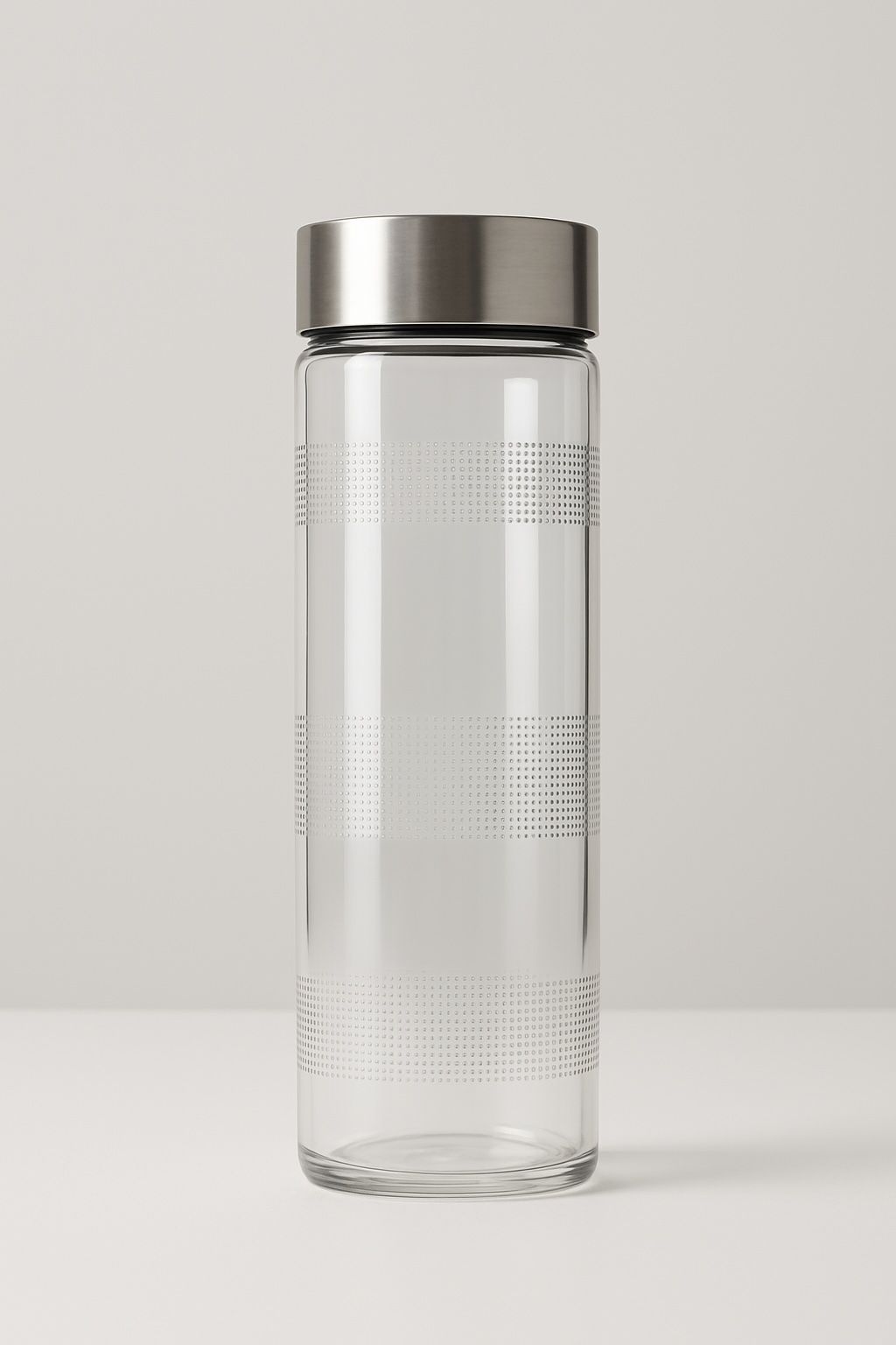 750ml Ultra Clear Glass Water Bottle
