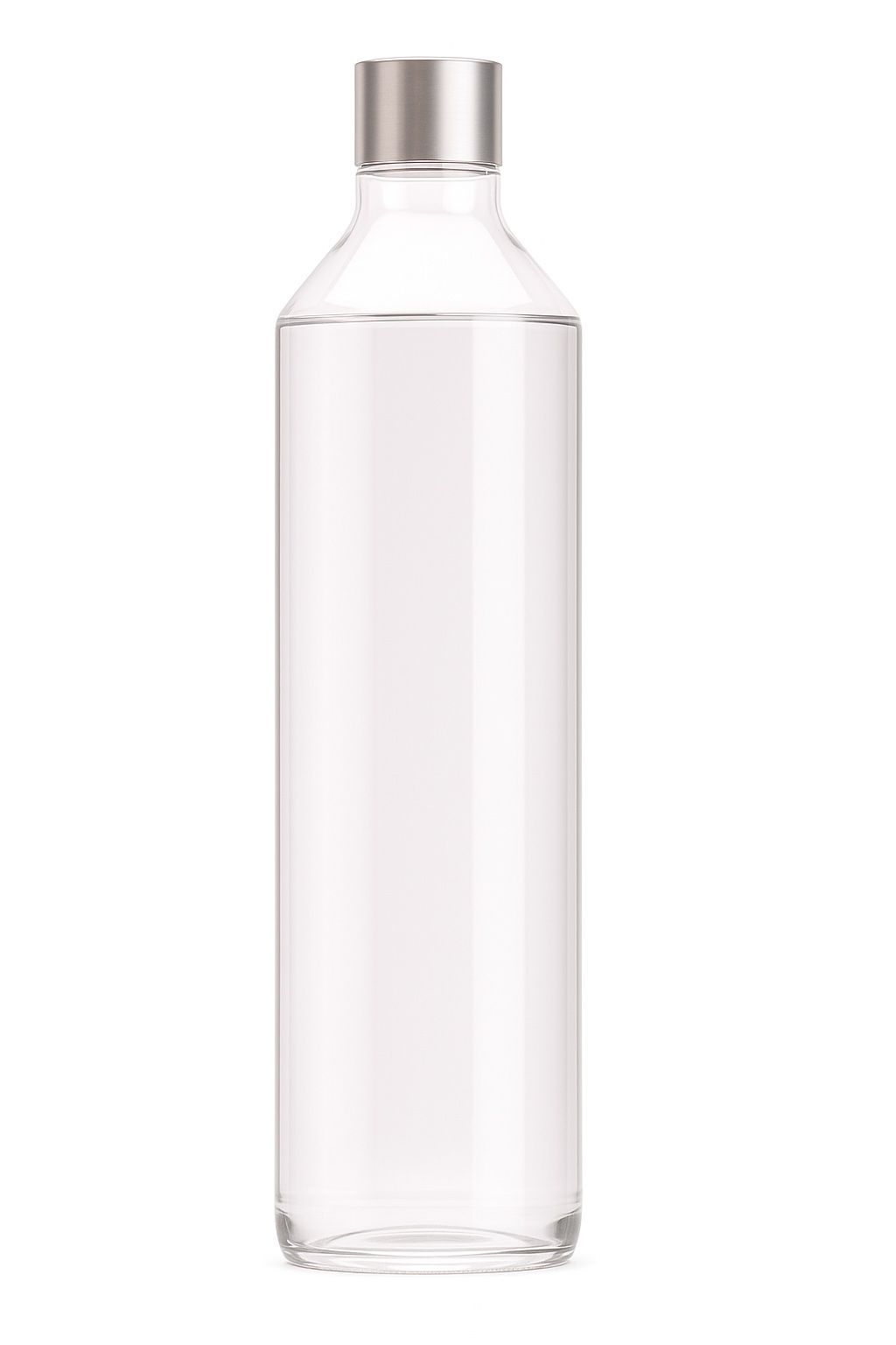 28mm 750ml Ultra Clear Glass Water Bottle