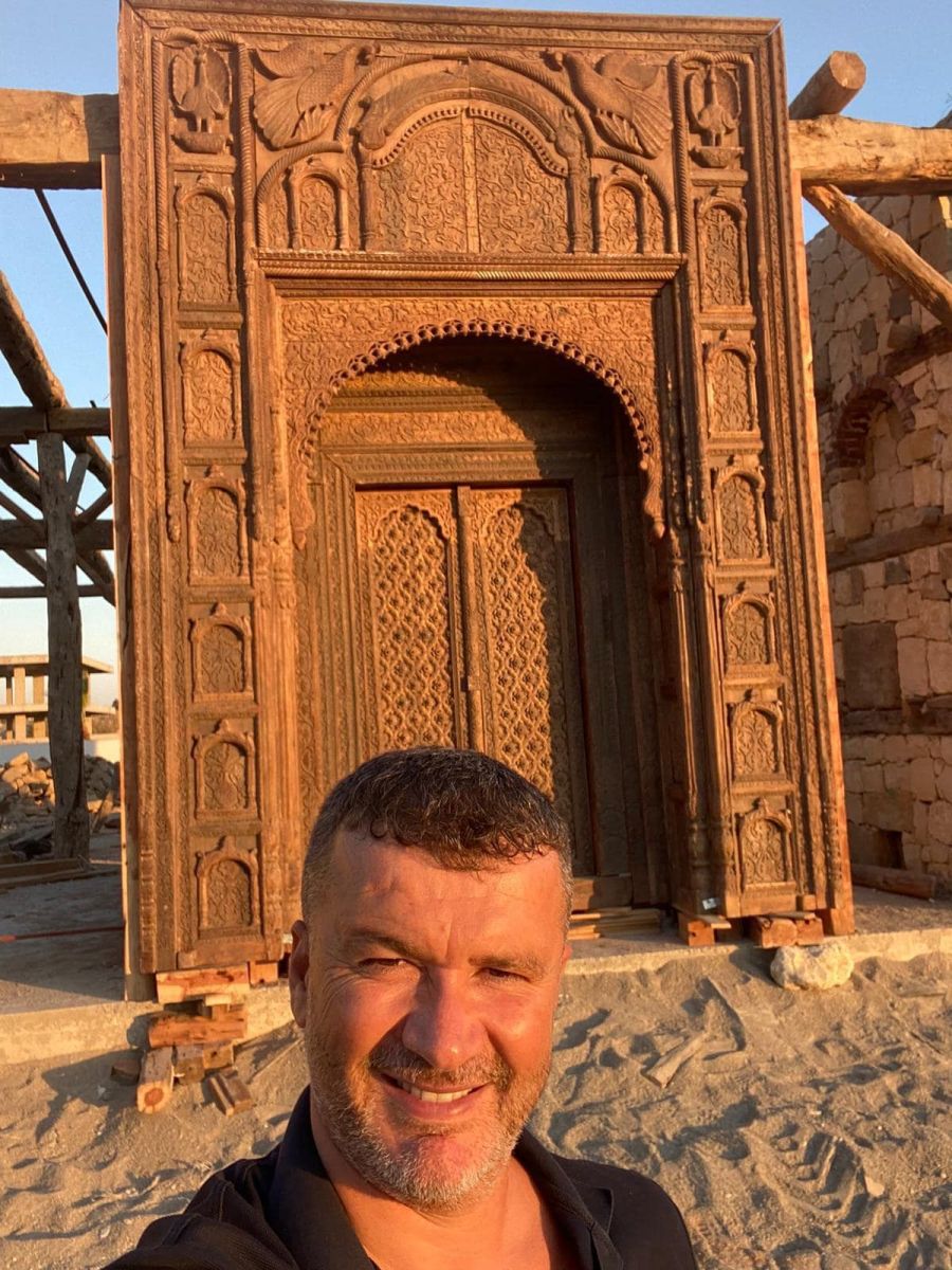 Solid Wood Vintage Doors