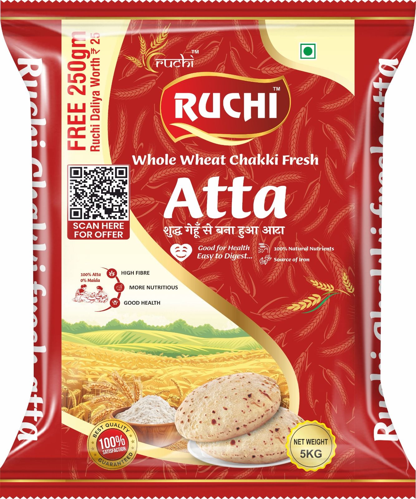 5kg Chakki Fresh Atta